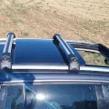 Фото 4 до відгуку на Багажник на рейлінги Turtle AIR 2 Audi A4 2016+ Черный (покупець встановив на VOLKSWAGEN GOLF 2012-2020 VII).
