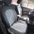 5D Авточохли для DAEWOO EVANDA 2000-2006 Autovalom Urban чорні з сірою вставкою відгуки фото 1