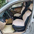 Фото 4 до відгуку на 5D Чохли на сидіння для CITROEN NEMO 2007- Autovalom Flannel з бежевою вставкою (покупець встановив на CHEVROLET AVEO (2002-2011)).