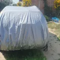 Як виглядає Чохол-тент для автомобіля для RENAULT Megane IV hatchback Autovalom L2 Hatchback/Combi (CC2510)   в салоні (на прикладі VOLVO V50) – фото 2.